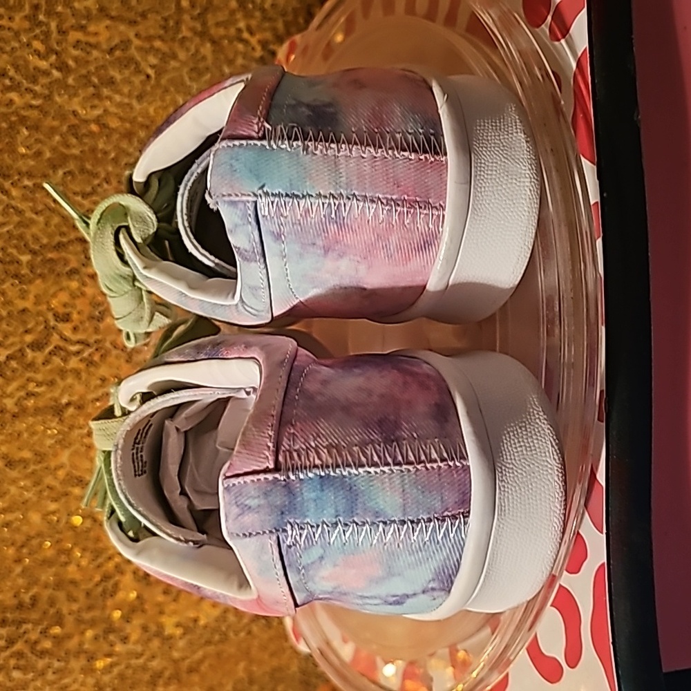 Y sz 9 M RAMPAGE Holly Tie-Dye Low Top Sneakers - Tennis Shoes - Picture 4 of 9